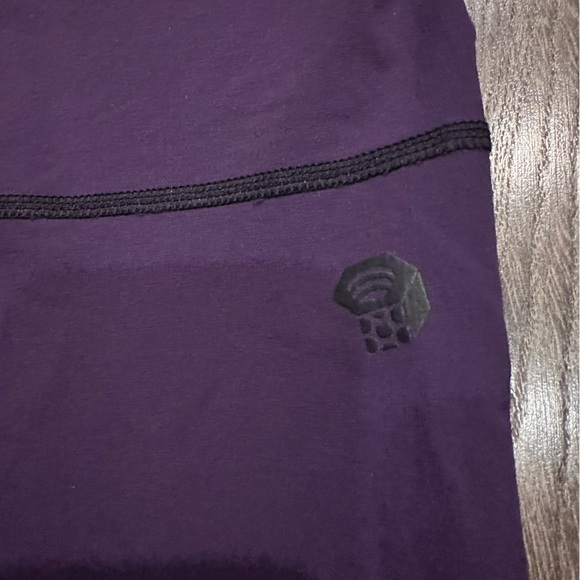 Mountain Hardwear Women's CHOCKSTONE NIGHT IRIS PURPLE TIGHTS Pants S UPF 50 - Picture 11 of 11